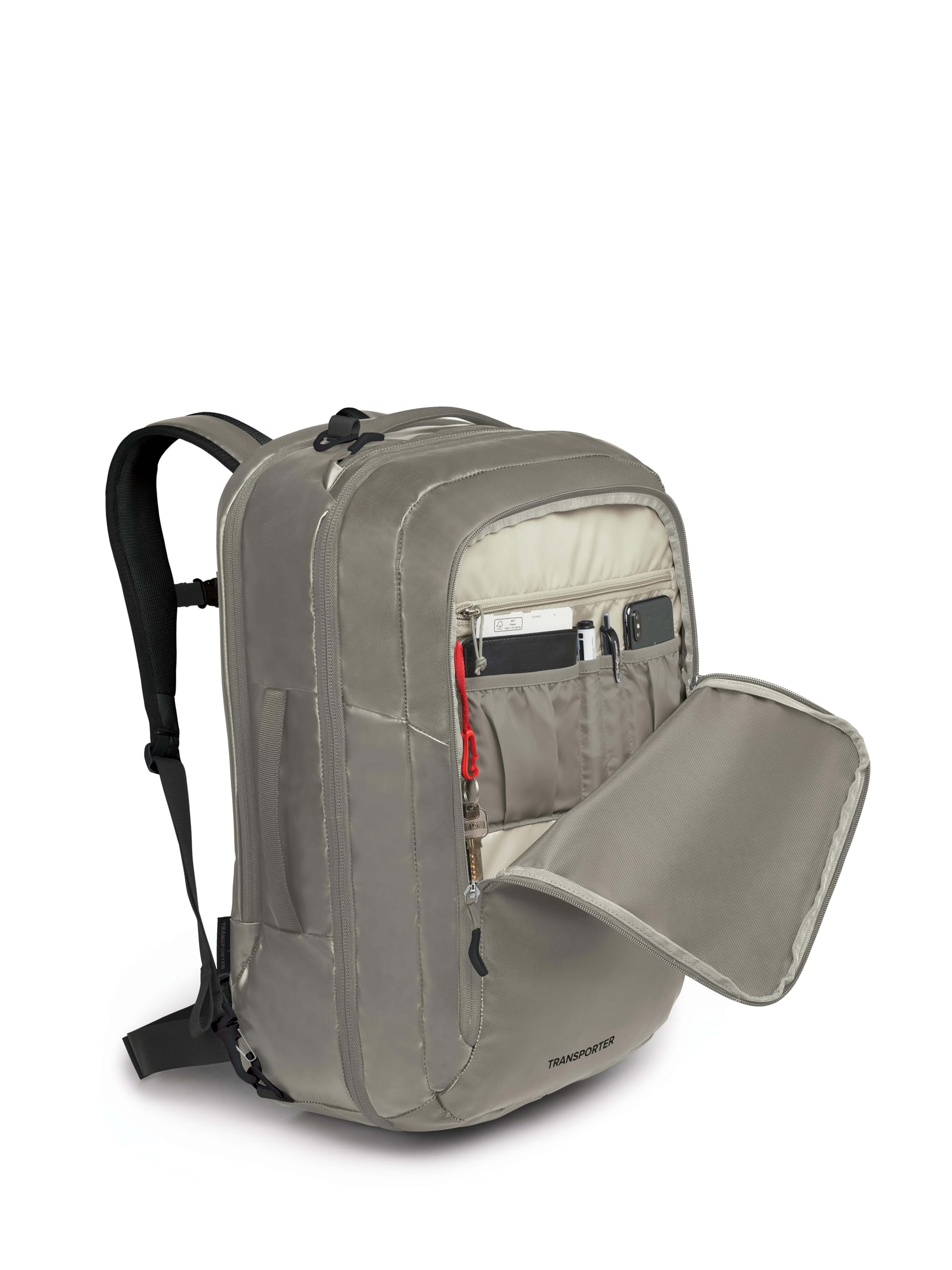 osprey-transporter-44-l-handgep-ck-rucksack-schwarz-duffel-rucksack image 7