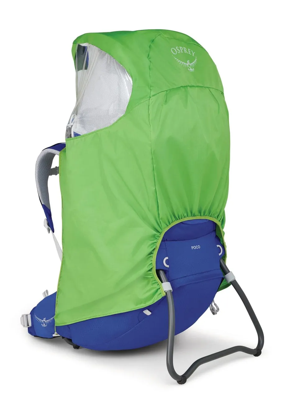 osprey-poco-child-carrier-raincover-regenh-lle-electric-lime image 1