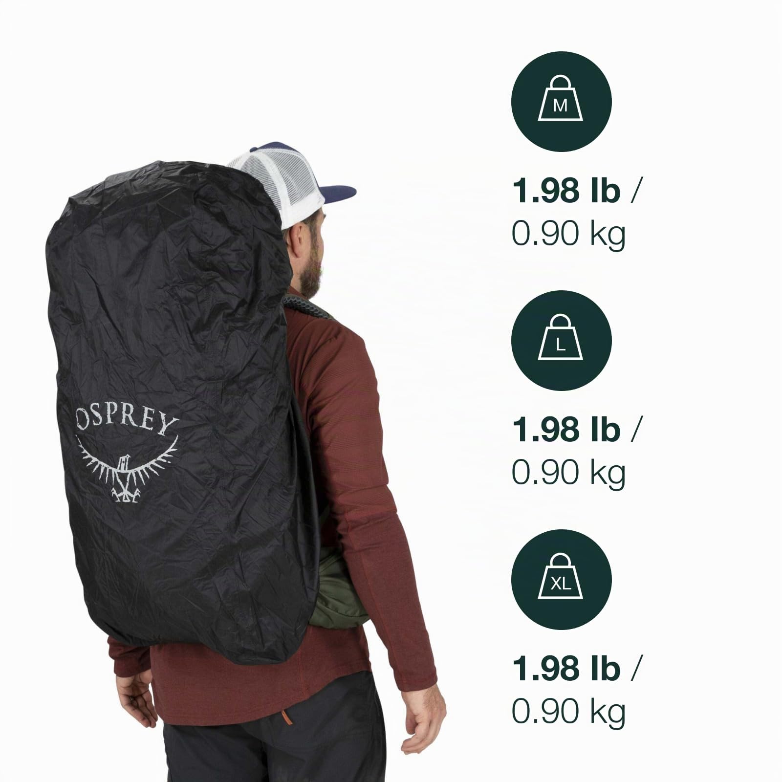 osprey-ultralight-rucksack-regenh-lle-x-large-black image 2
