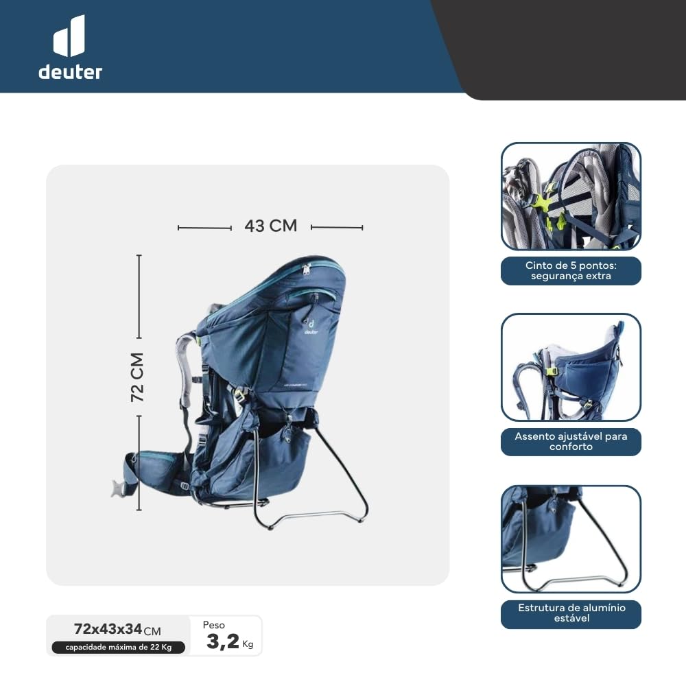 deuter-kid-comfort-kindertrage-kraxe-verstellbare-r-ckentrage image 8