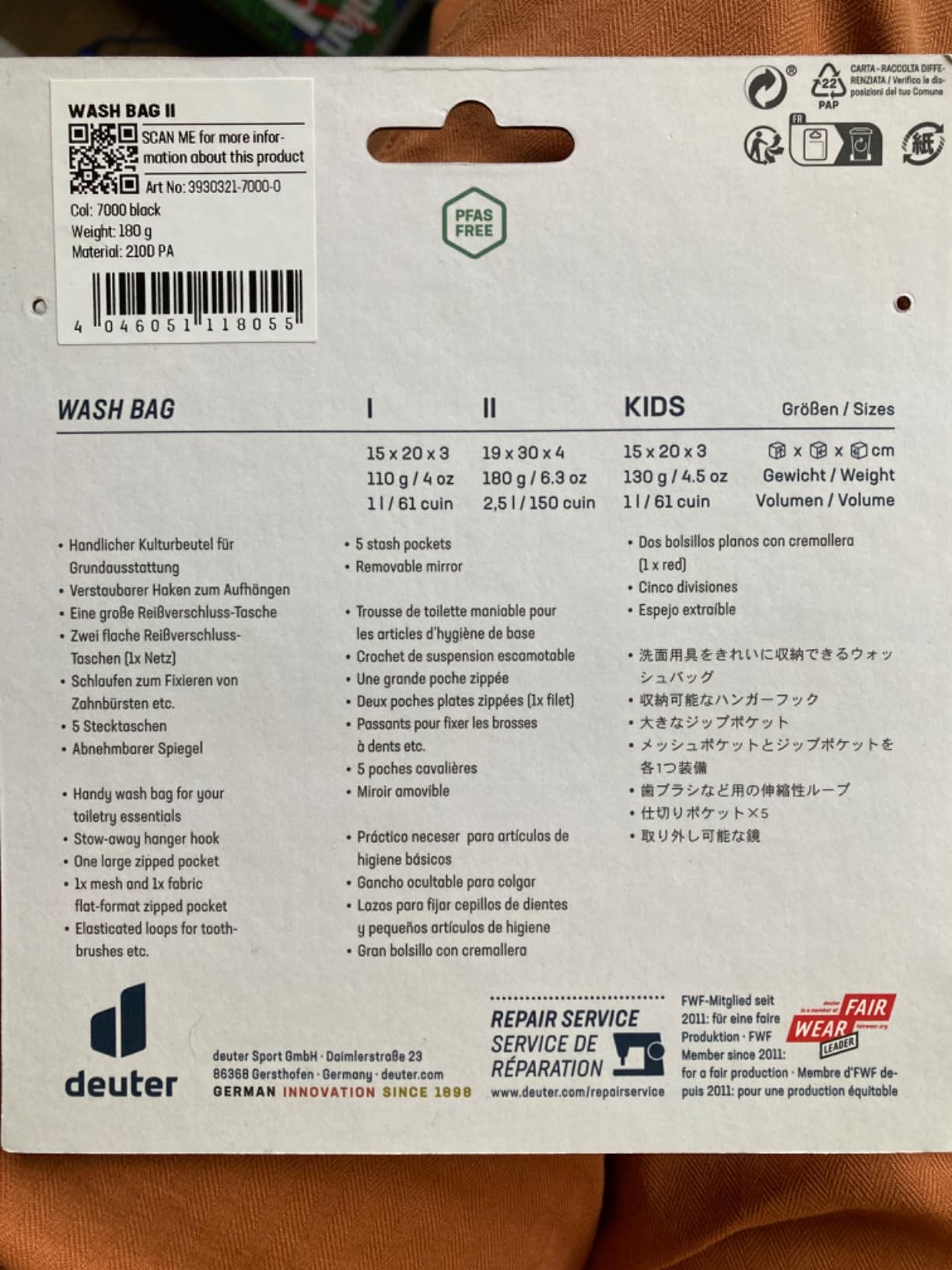 Ideal für Reisen