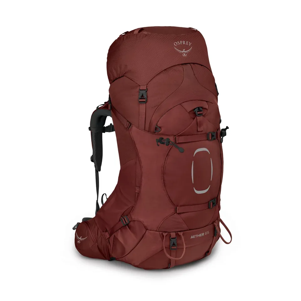 osprey-aether-65l-herren-trekkingrucksack-s-m-acorn-red image 1