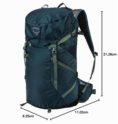 osprey-sportlite-tour-wander-rucksack-night-jungle-blue-s-m-2 image 6