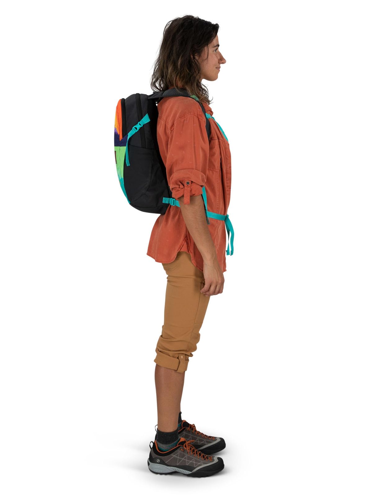 osprey-daylite-lifestyle-rucksack-rattan-print-rocky-brook image 5