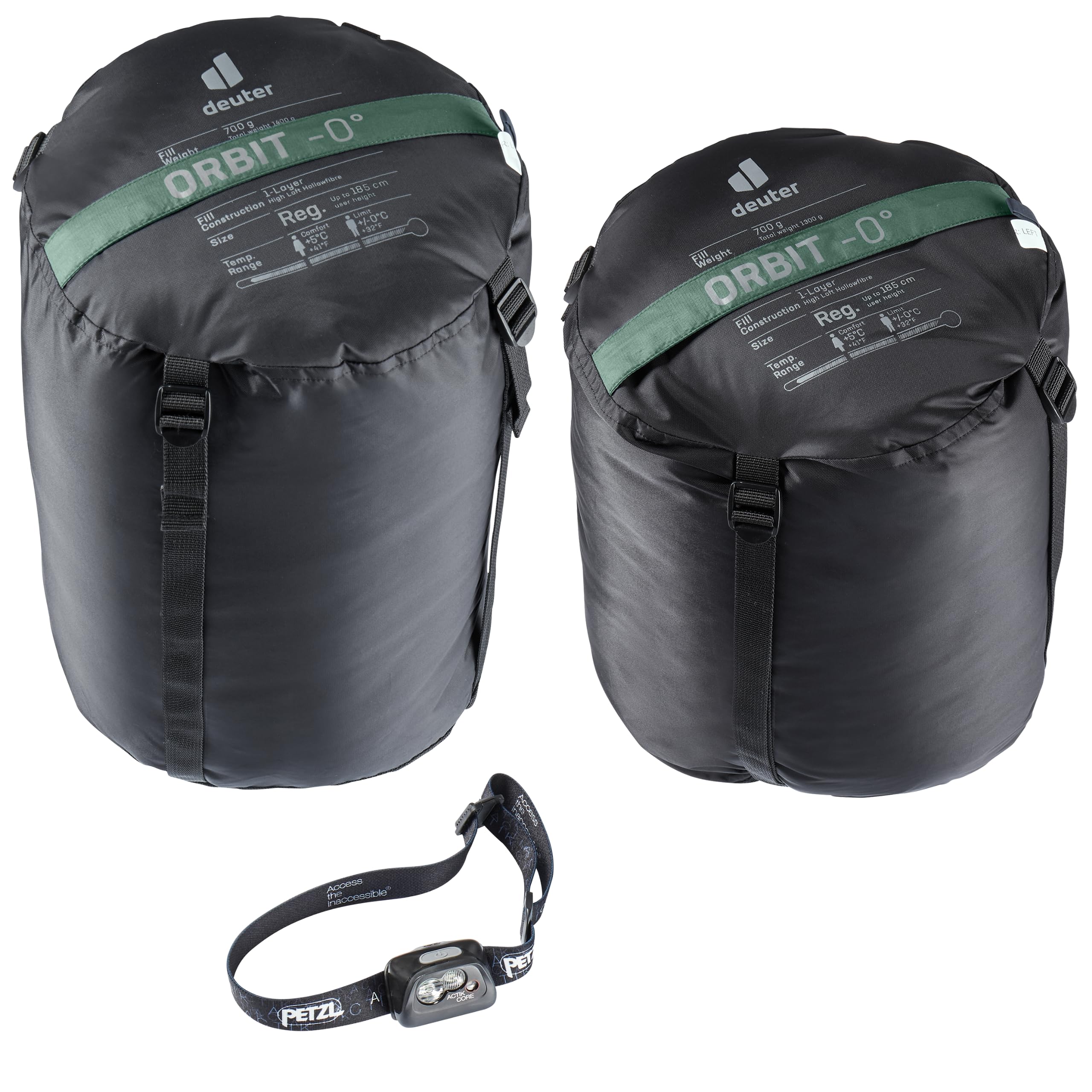 deuter-orbit-0-kunstfaserschlafsack-ivy-ink-left-zip image 4