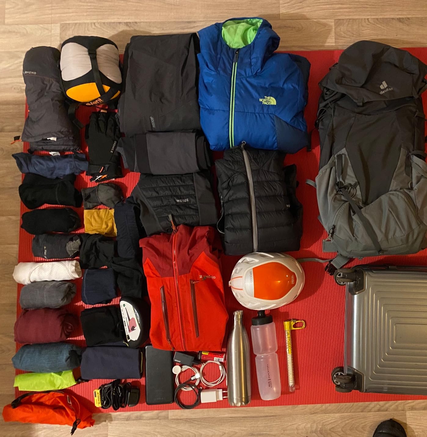 Endlich passt ein Rucksack bei 1,95m