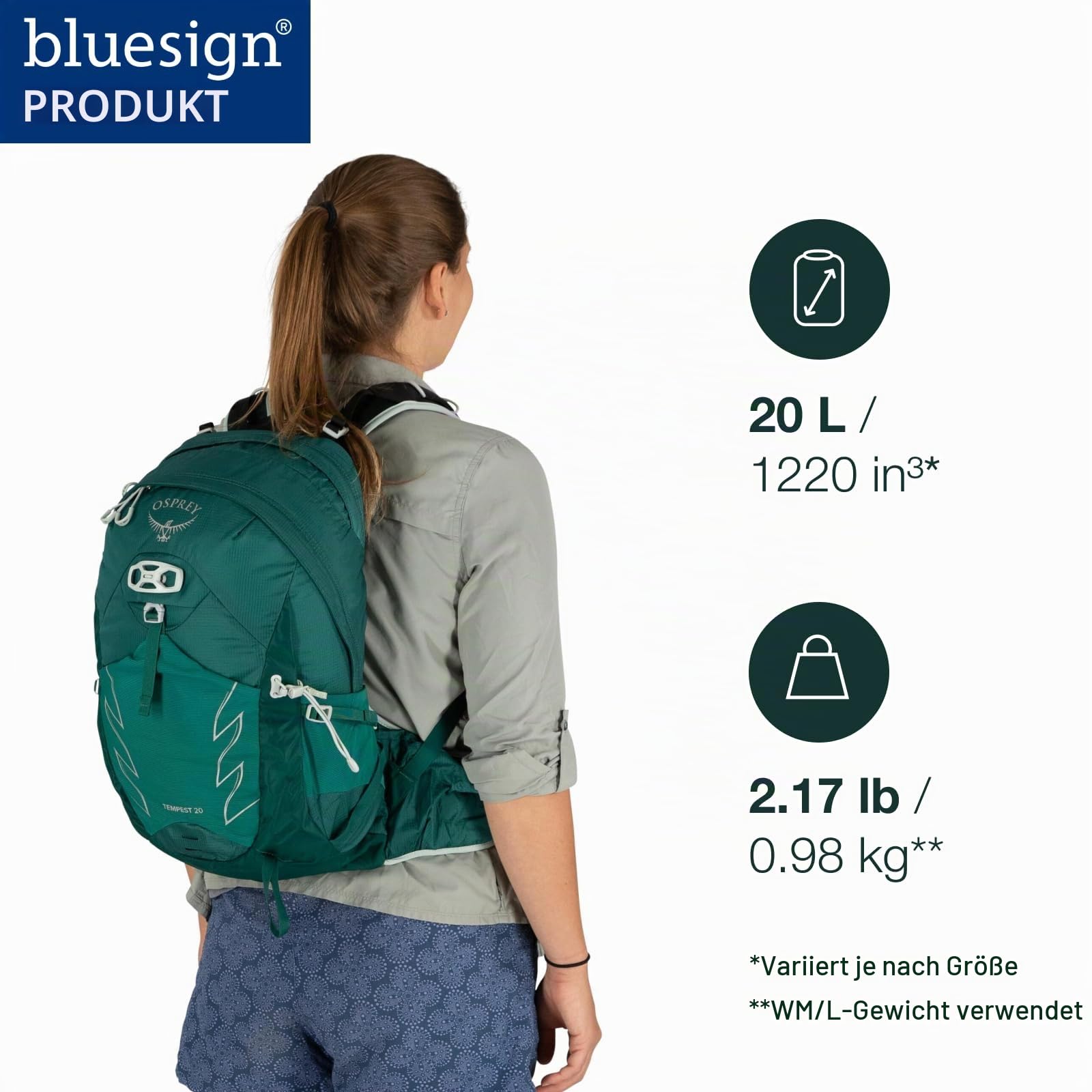 osprey-tempest-20-damen-wanderrucksack-20l image 2