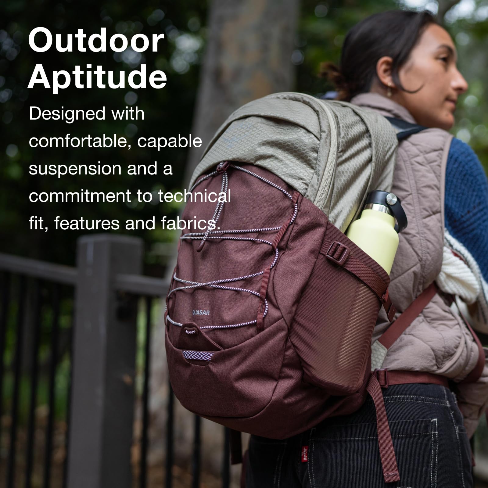 osprey-quasar-unisex-lifestyle-rucksack-26l-black image 7