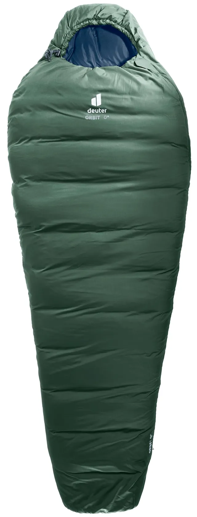 deuter-orbit-0-kunstfaserschlafsack-ivy-ink-left-zip image 1