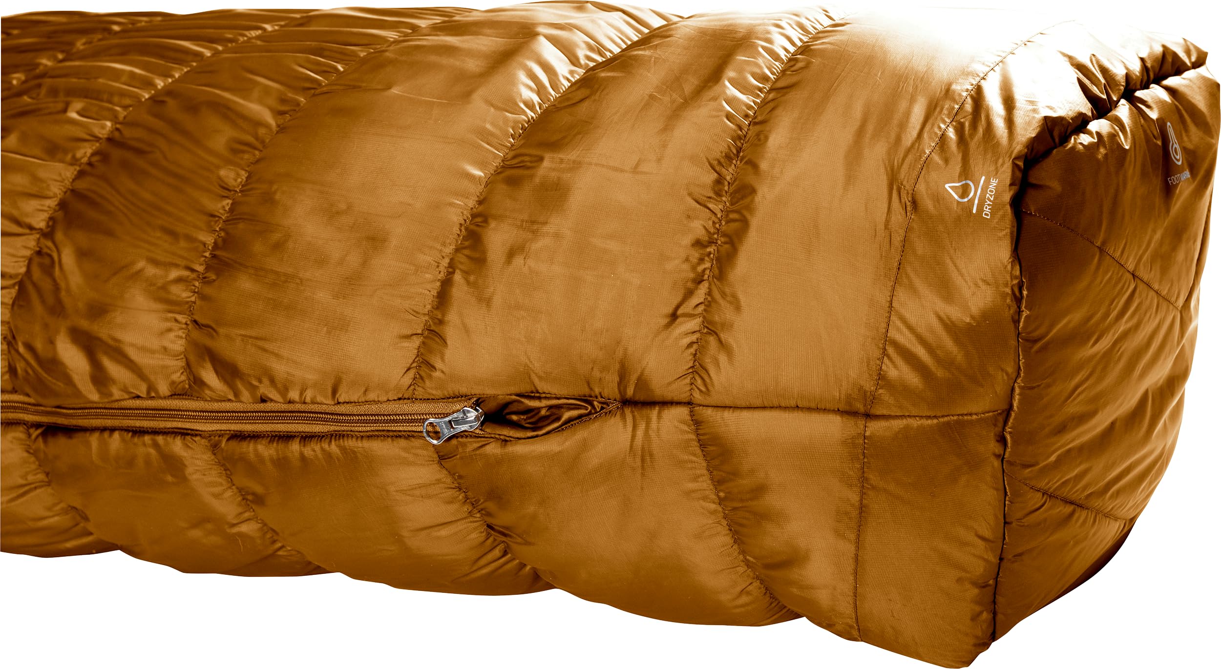 deuter-exosphere-11-sl-damen-kunstfaserschlafsack-almond-redwood-right-zip image 4
