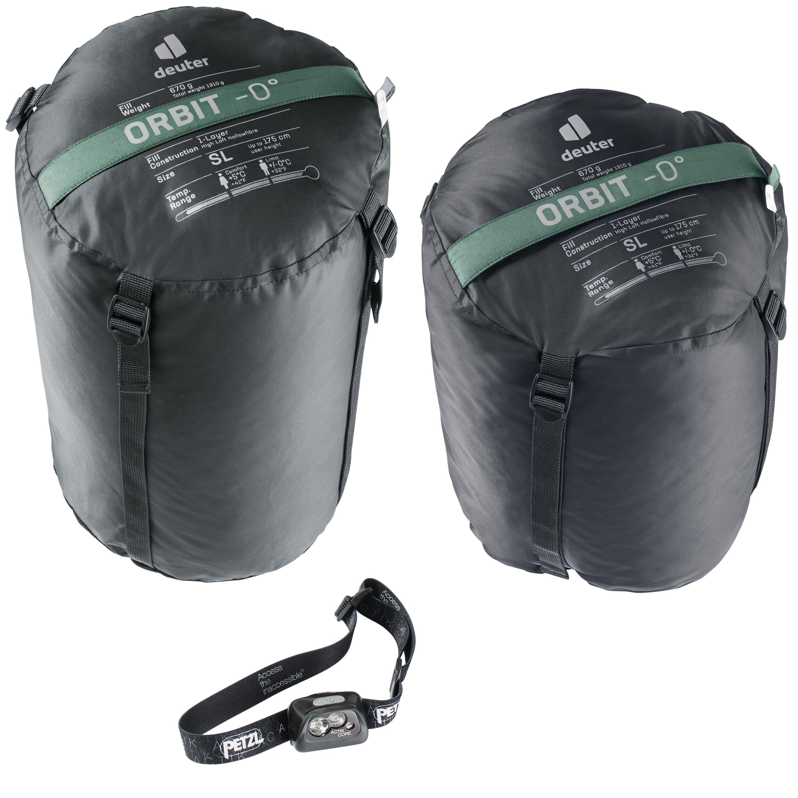 deuter-orbit-0-sl-damen-kunstfaserschlafsack-ivy-sage-left-zip image 4