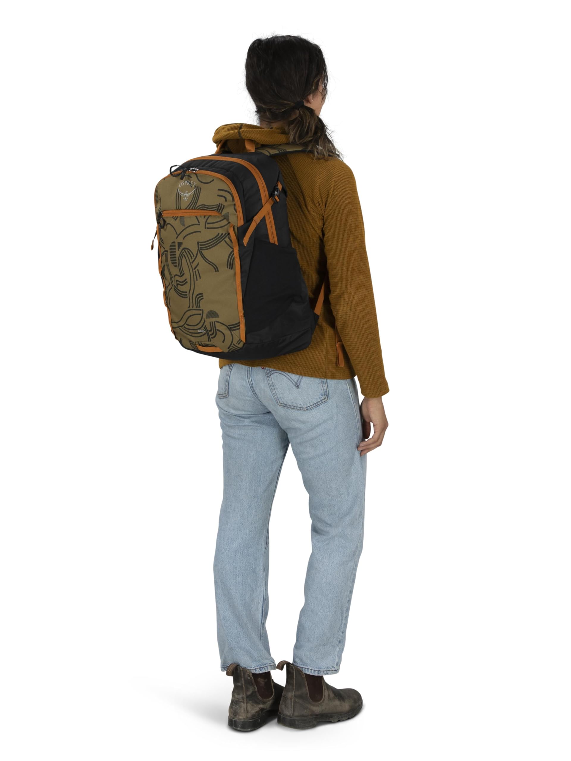 osprey-axis-campus-lifestyle-rucksack-24l-black image 8