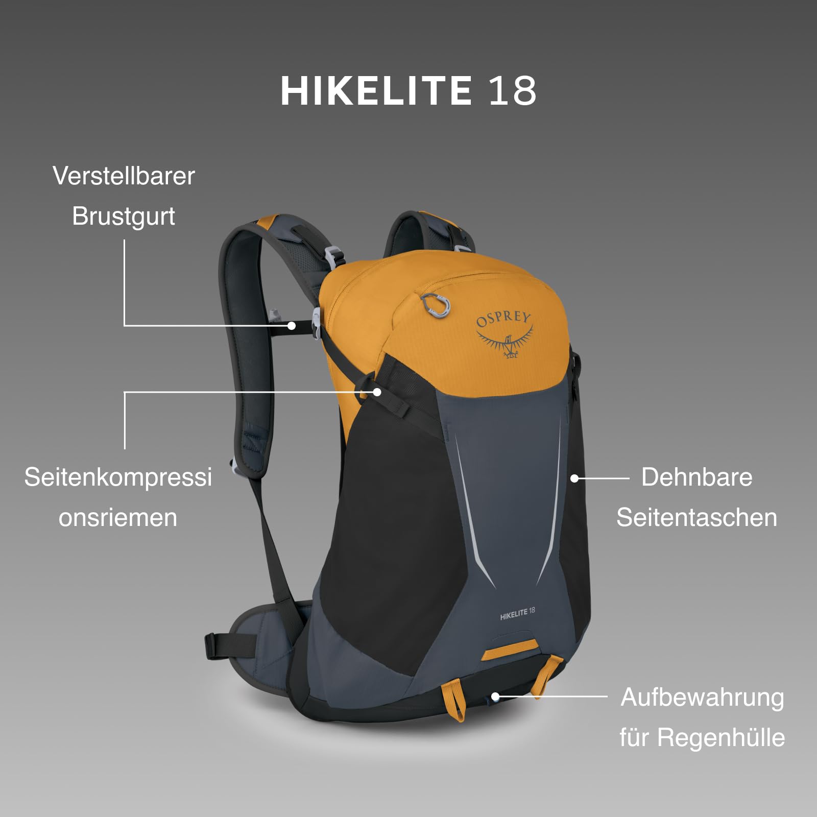 osprey-hikelite-18-wanderrucksack-unisex-18-liter-mit-airspeed-r-cken-und-regenh image 3