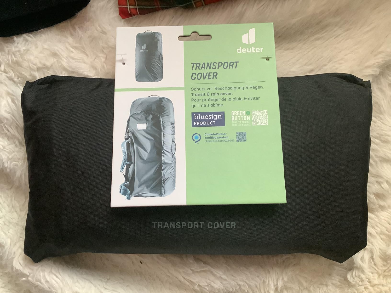 Rucksack heil angekommen