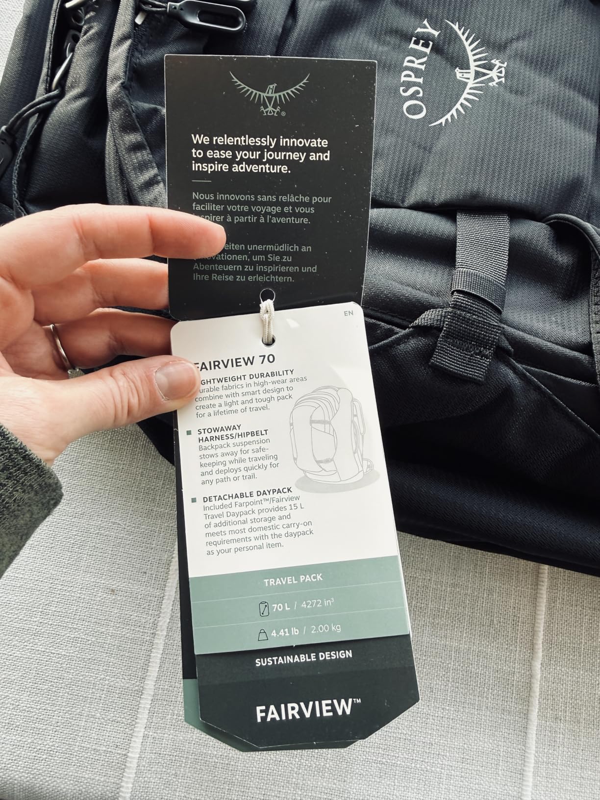 Backpacking ohne Rückenschmerzen