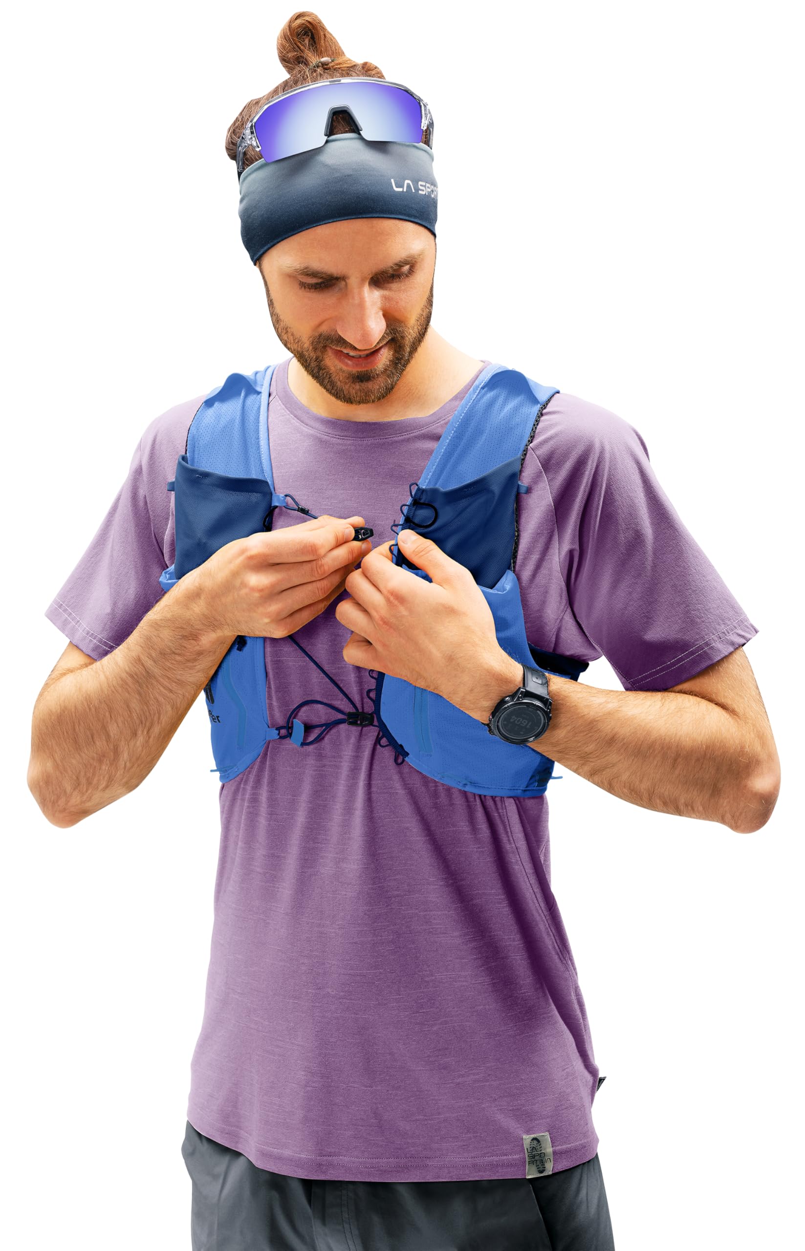 deuter-traick-5-trailrunning-weste-inkl-2x-streamer-flask-500-ml image 6