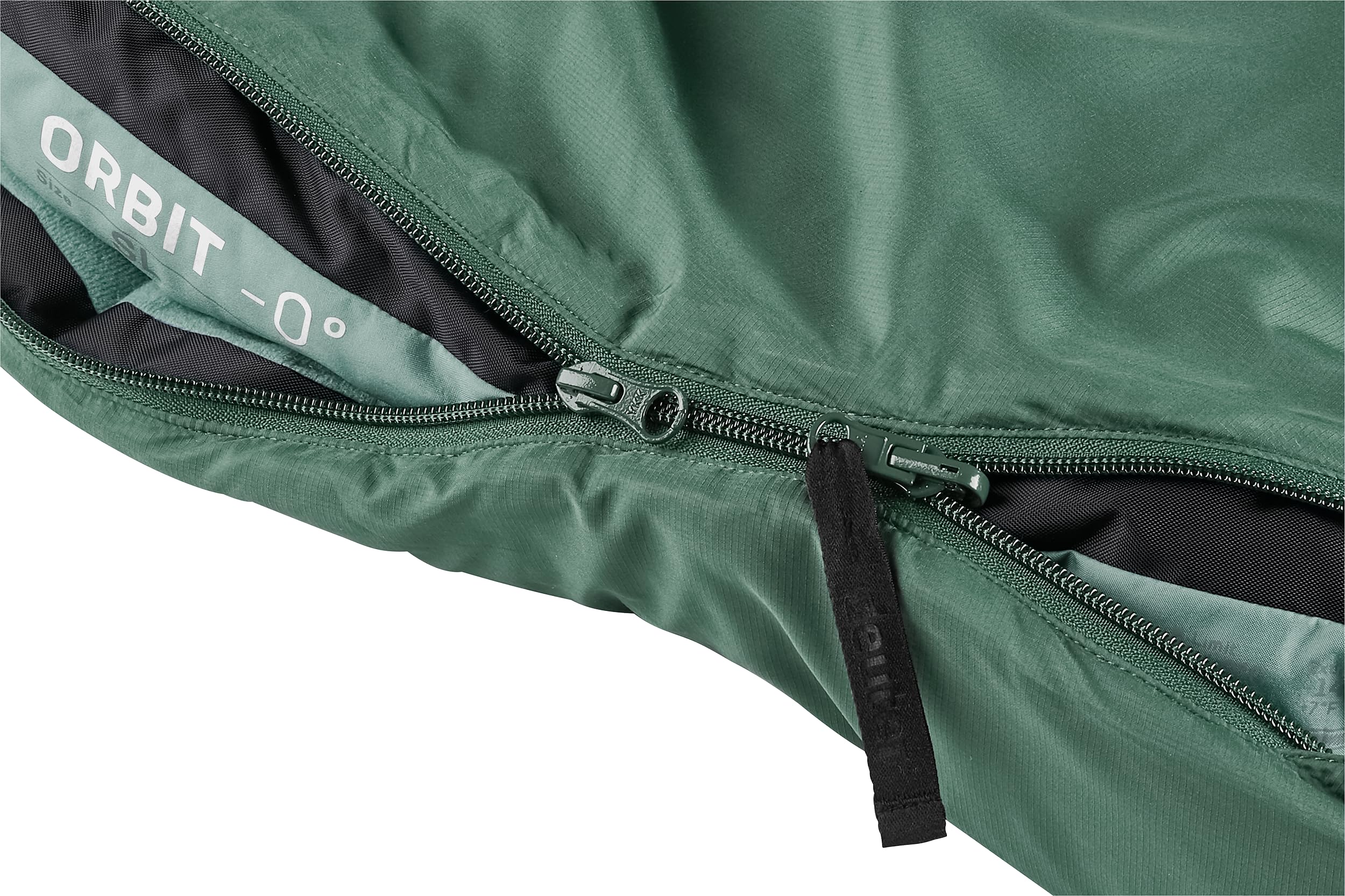 deuter-orbit-0-sl-damen-kunstfaserschlafsack-ivy-sage-left-zip image 5