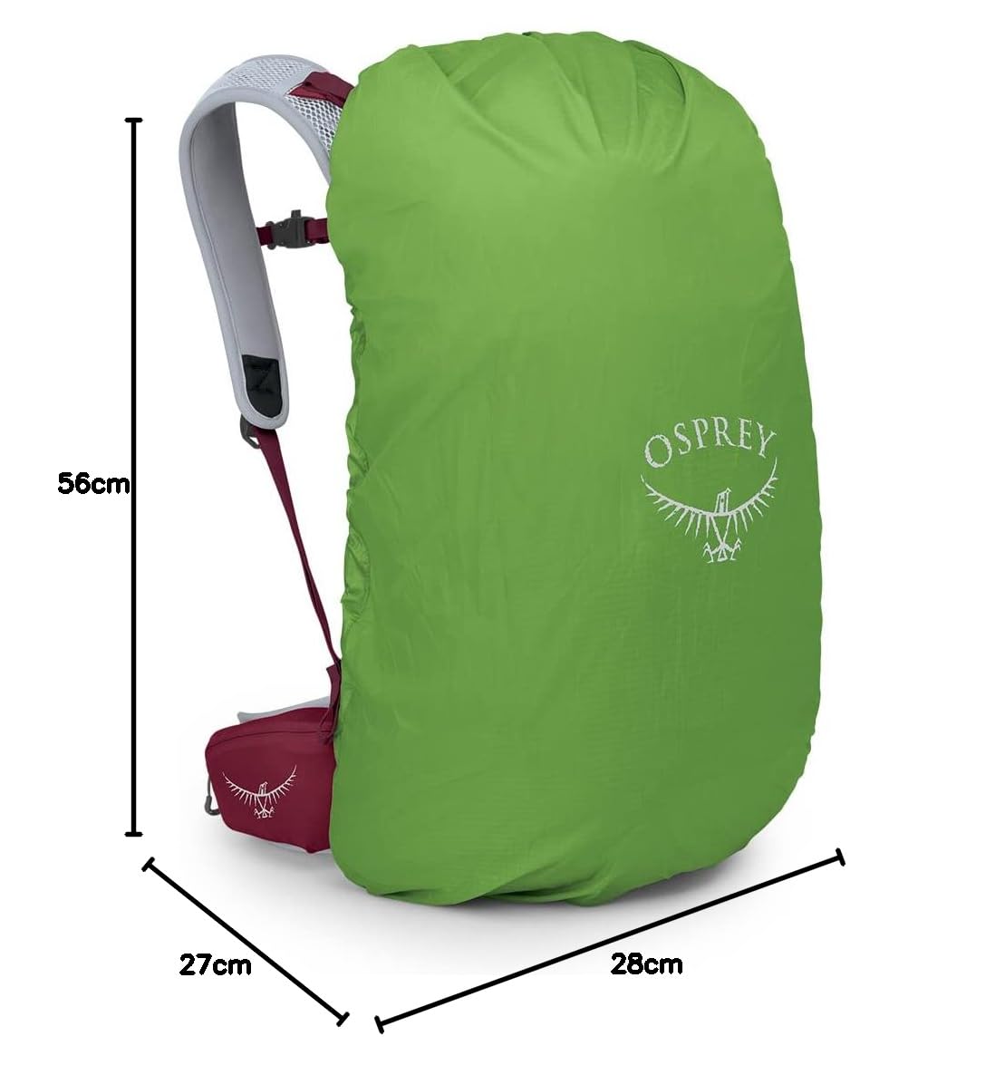 osprey-hikelite-32-wanderrucksack-sangria-red-m-l image 3
