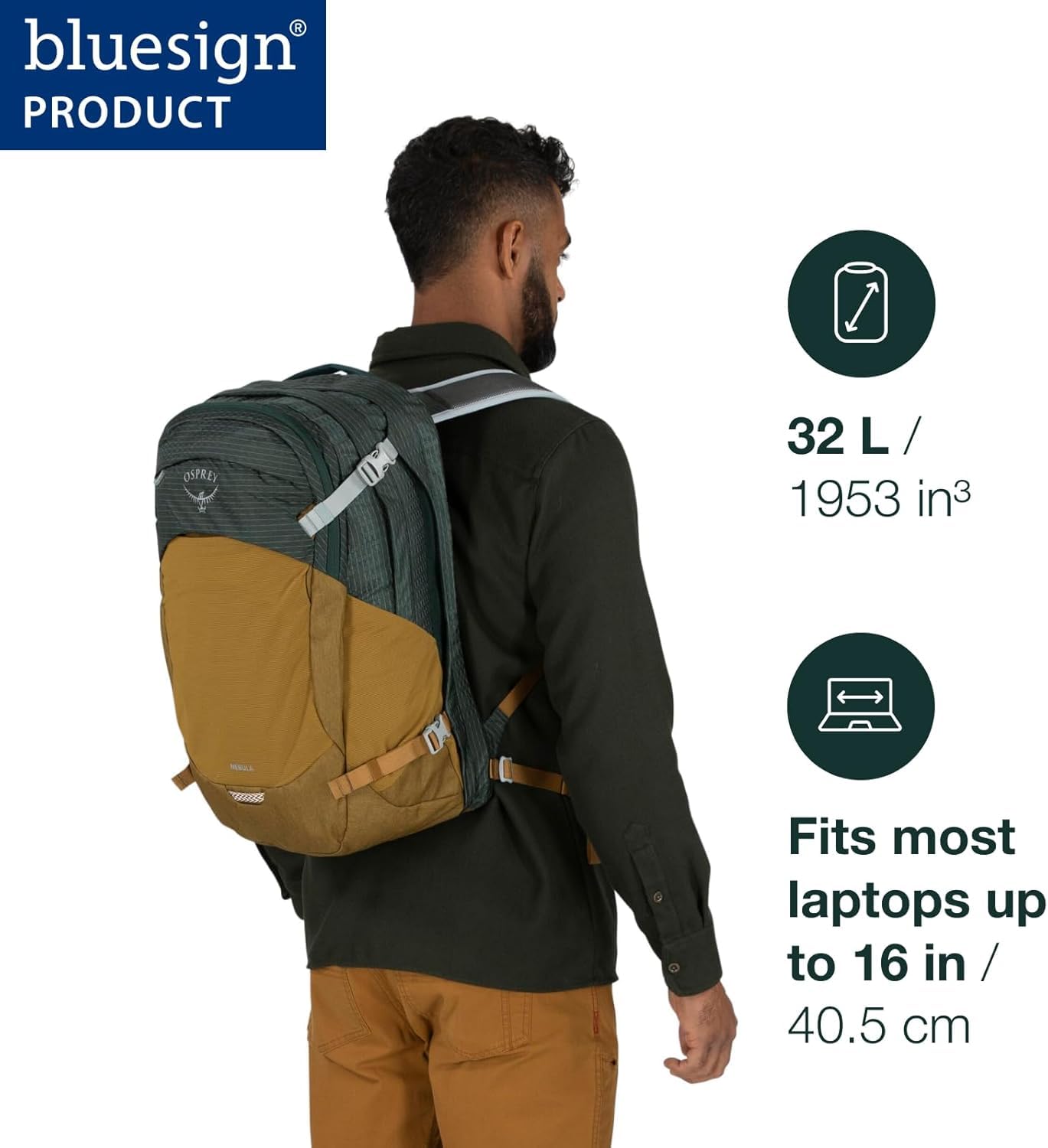 osprey-nebula-32l-lifestyle-rucksack-torrent-blue-heather image 2