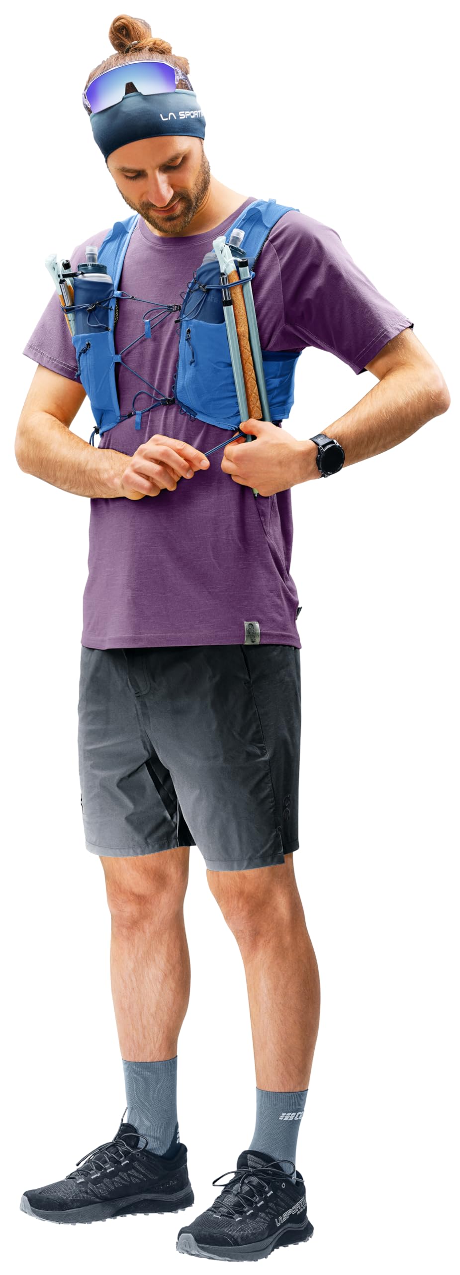deuter-traick-5-trailrunning-weste-inkl-2x-streamer-flask-500-ml-2 image 5