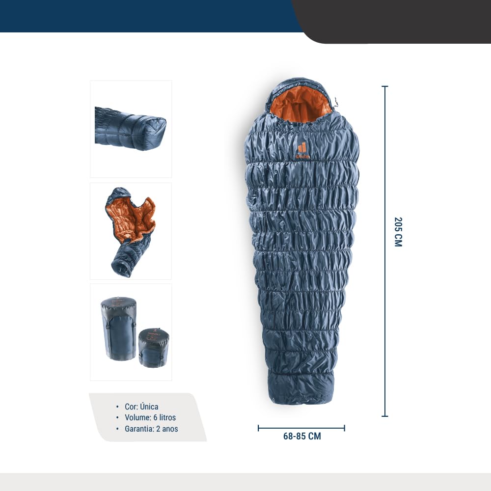 deuter-exosphere-0-herren-kunstfaserschlafsack image 5