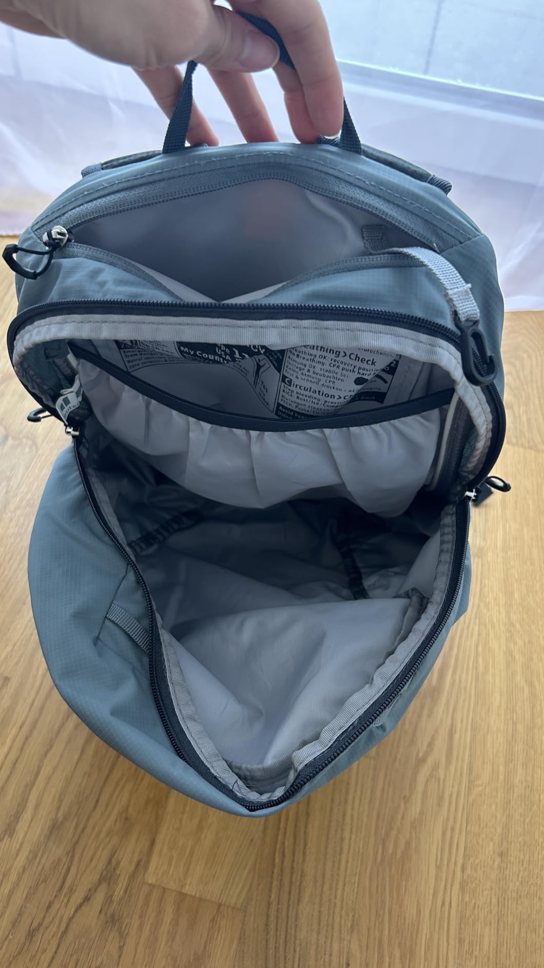 Guter Rucksack, wenig Polsterung