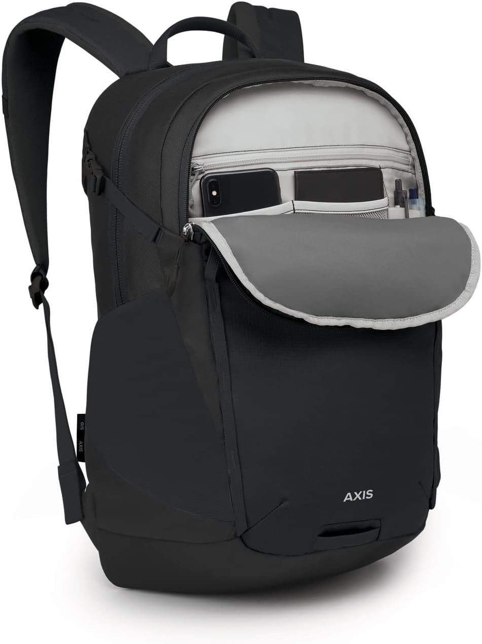 osprey-axis-campus-lifestyle-rucksack-24l-black image 6