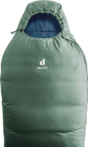 deuter-orbit-0-kunstfaserschlafsack-ivy-ink-left-zip image 8