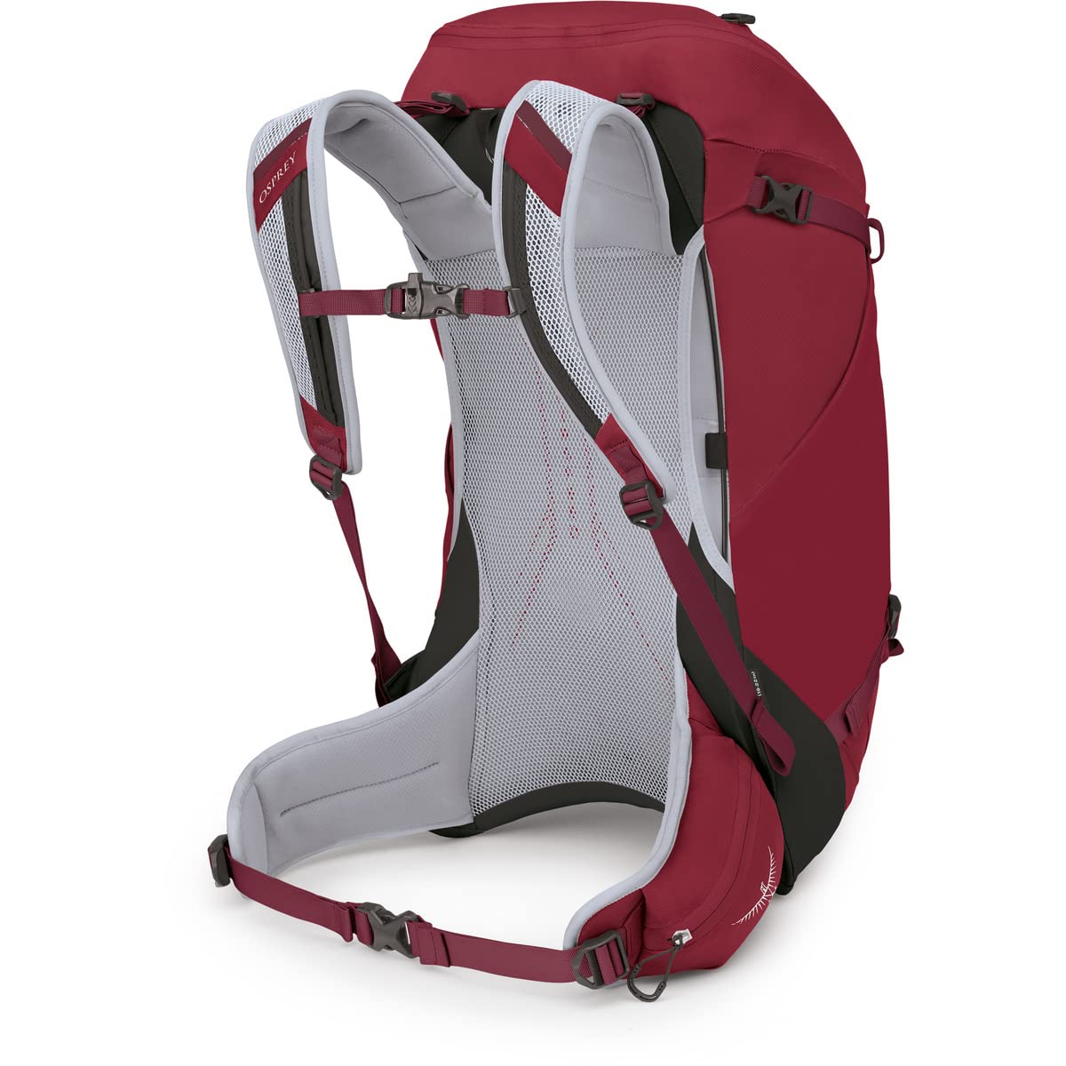 osprey-hikelite-32-wanderrucksack-sangria-red-m-l image 2