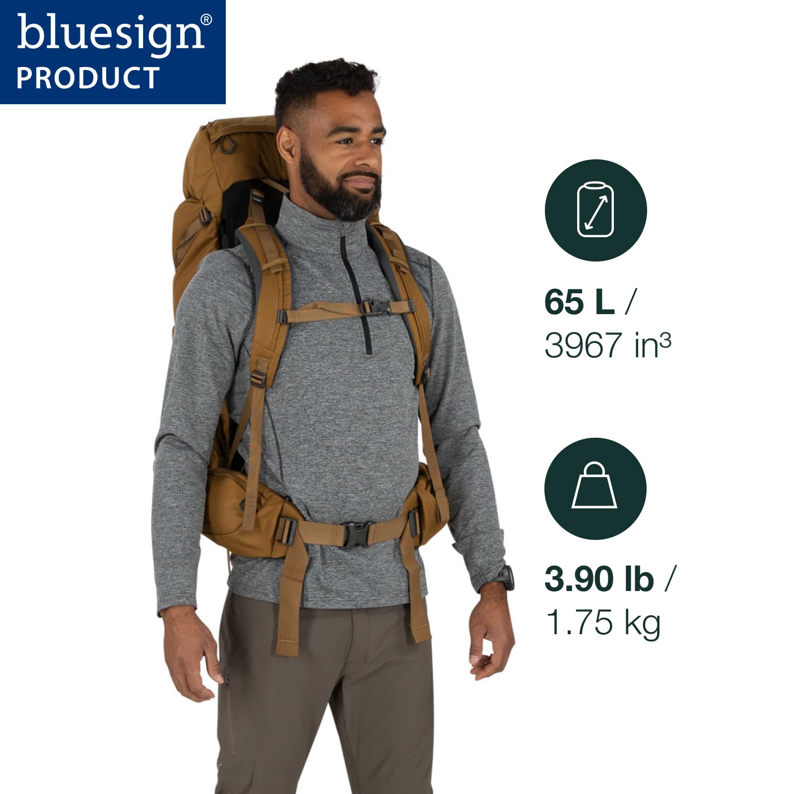 osprey-rook-herren-wanderrucksack-mit-regenh-lle image 2