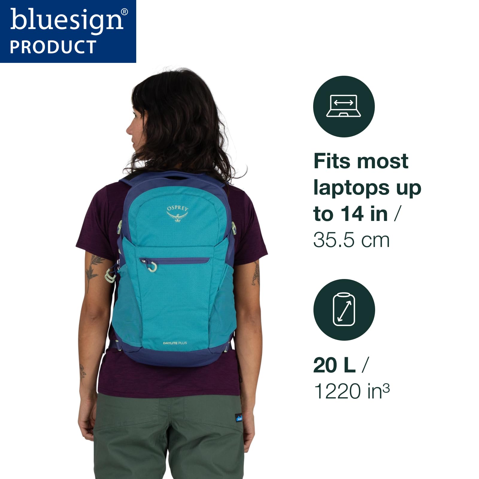 osprey-daylite-plus-tagesrucksack-cosmic-red-o-s image 2