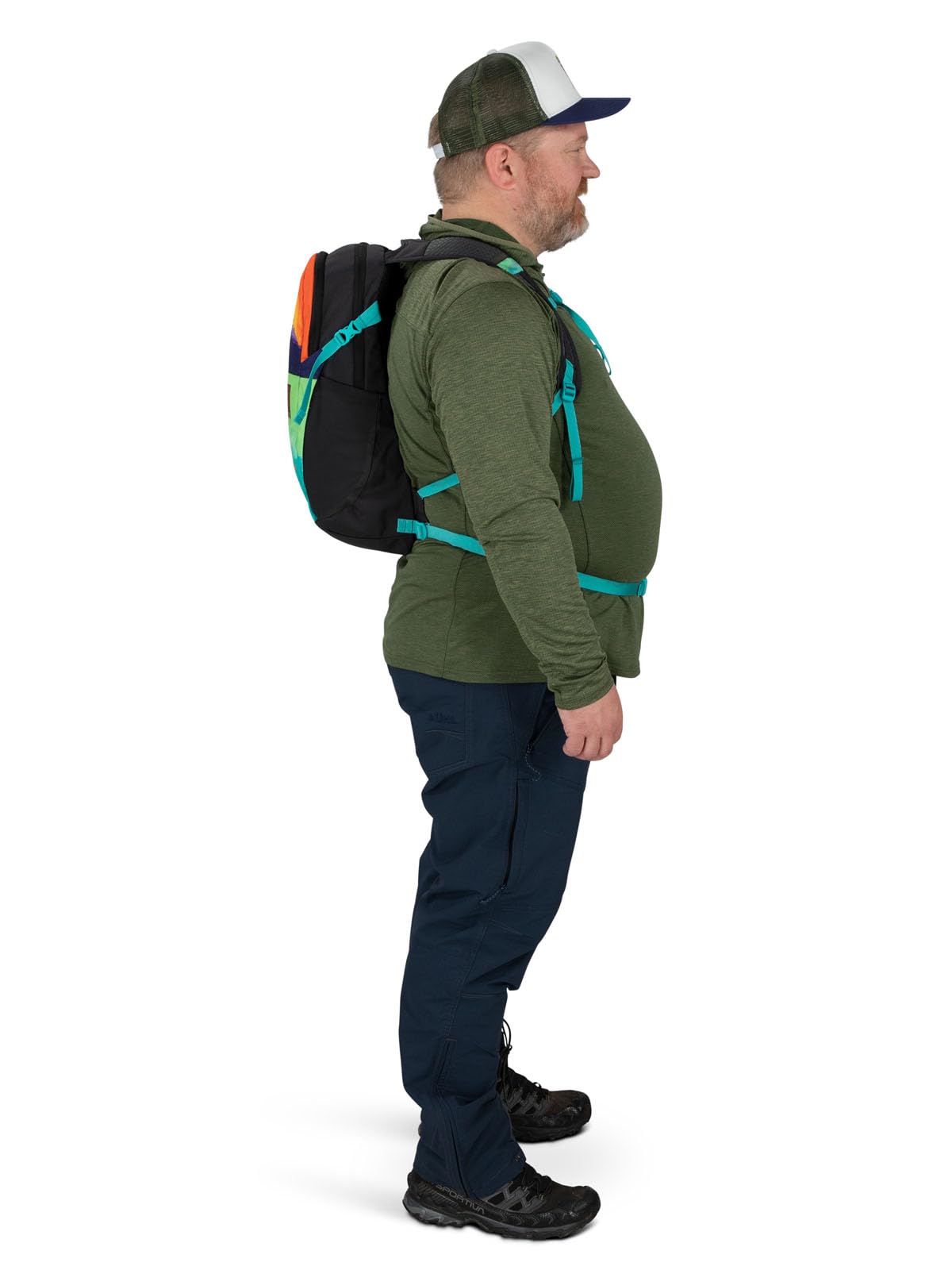 osprey-daylite-lifestyle-rucksack-rattan-print-rocky-brook image 8