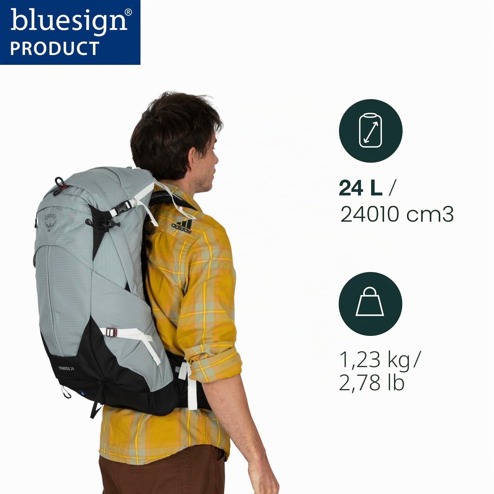 osprey-stratos-24-herren-wanderrucksack-smoke-grey-o-s image 2