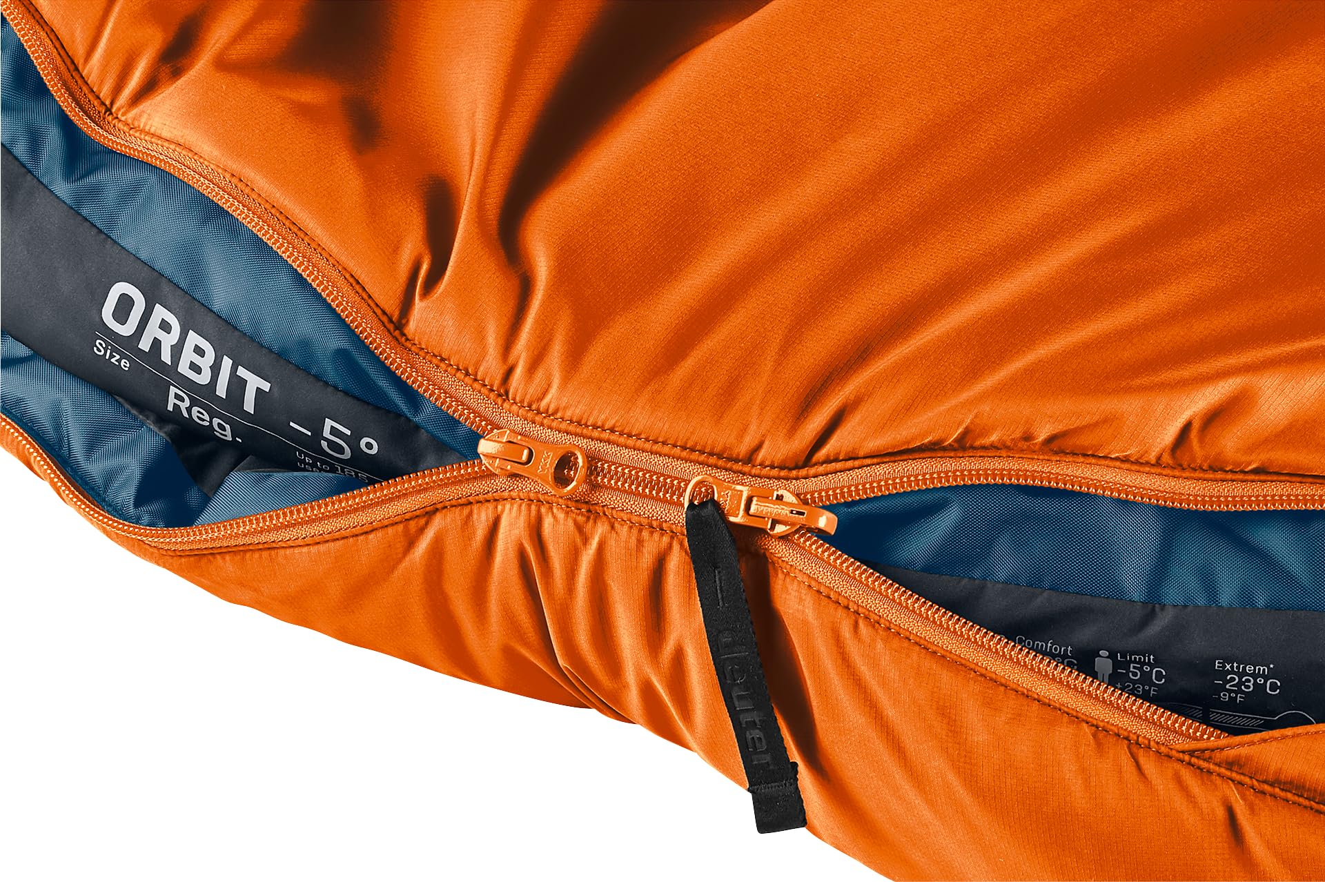 deuter-orbit-5-kunstfaserschlafsack-bis-185-cm image 5