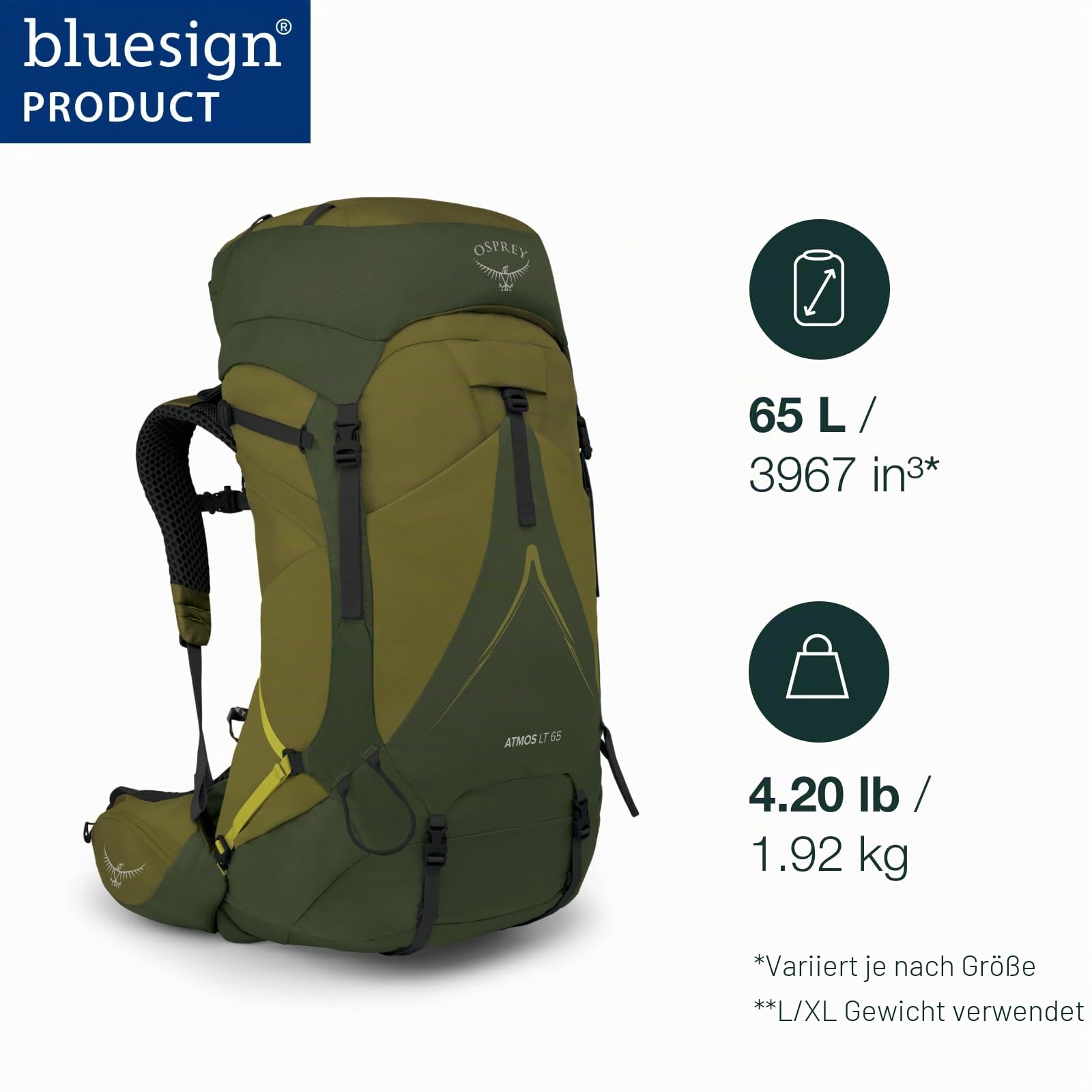 osprey-atmos-herren-trekkingrucksack image 2