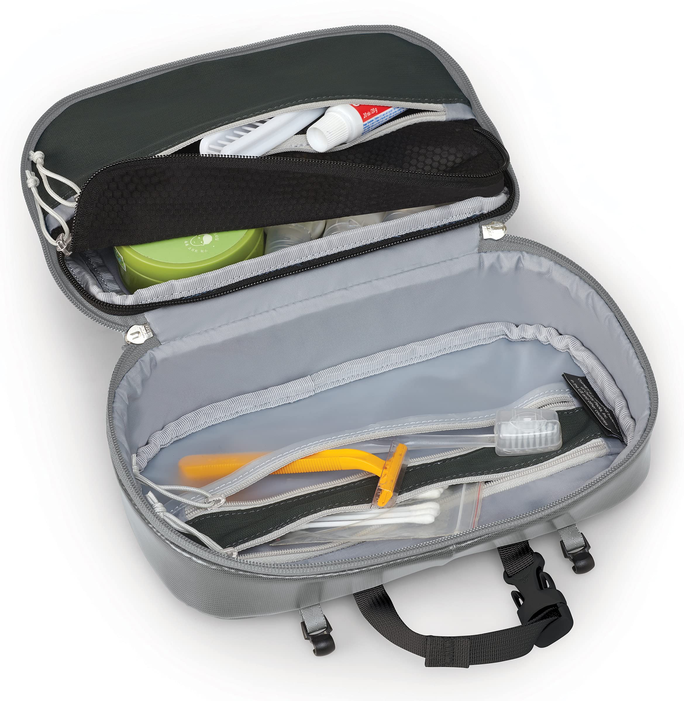 osprey-transporter-hanging-toiletry-kit-kulturbeutel-smoke-grey image 2