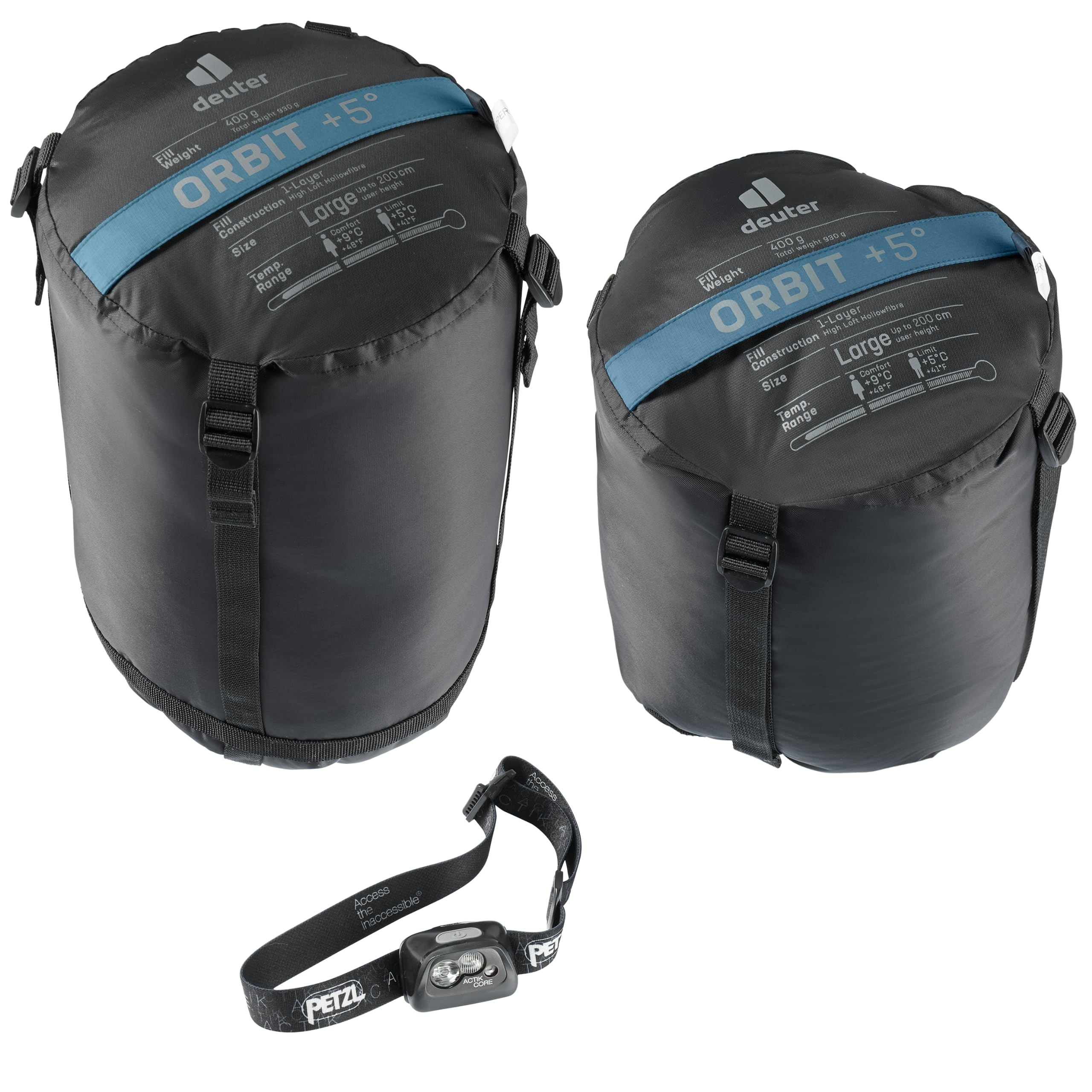 deuter-orbit-5-el-extra-long-kunstfaserschlafsack image 4