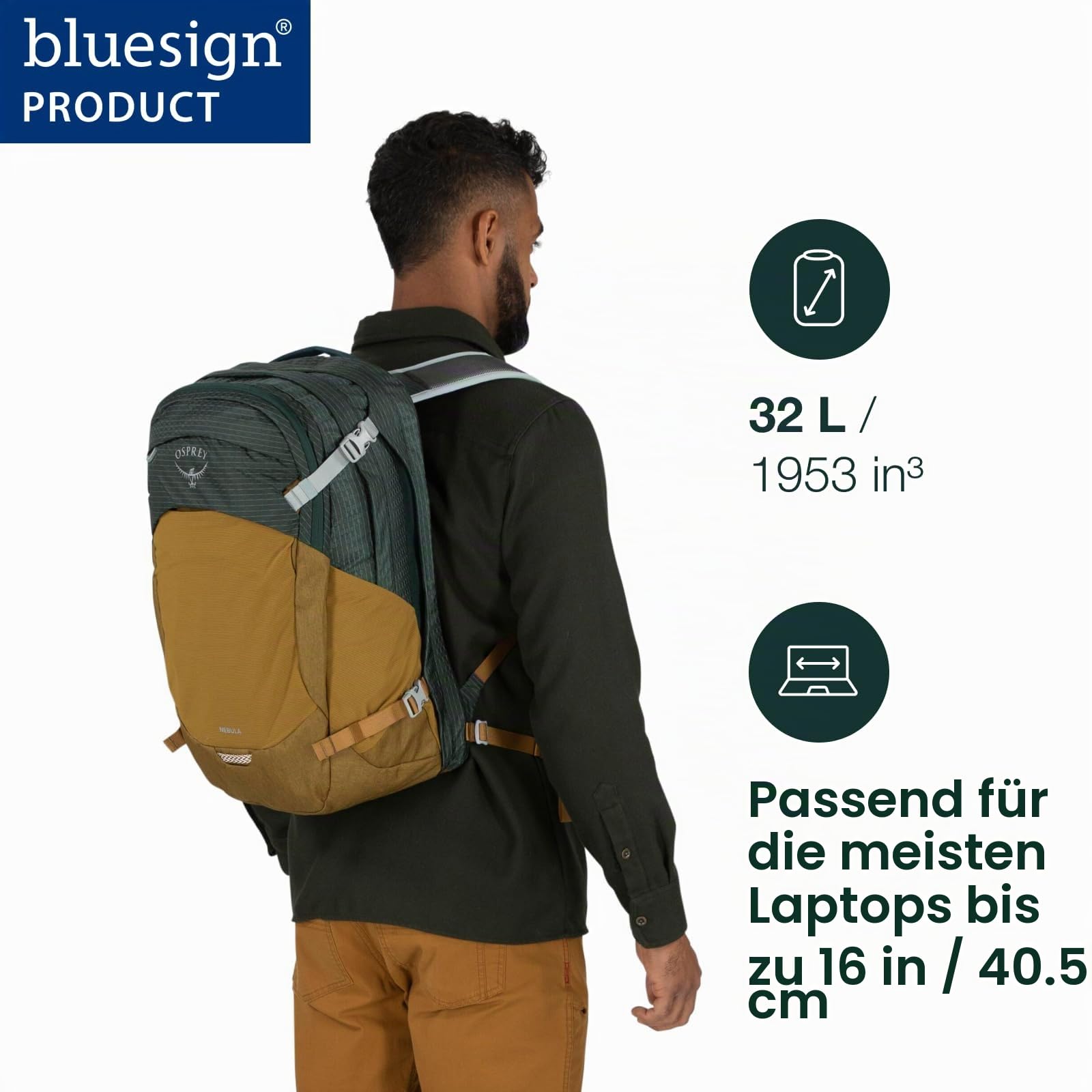 osprey-nebula-unisex-laptop-rucksack-atlas-blue-heather image 2