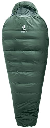 deuter-orbit-0-sl-damen-kunstfaserschlafsack-ivy-sage-left-zip image 7