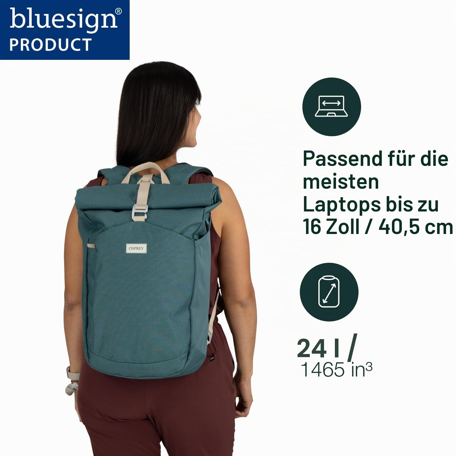 osprey-arcane-roll-top-pack-lifestyle-rucksack image 2