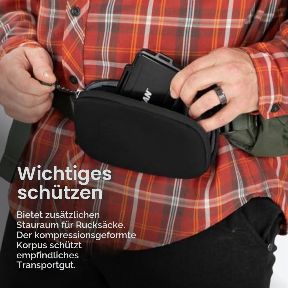 osprey-pack-pocket-padded-zusatztasche-outdoor-black image 3