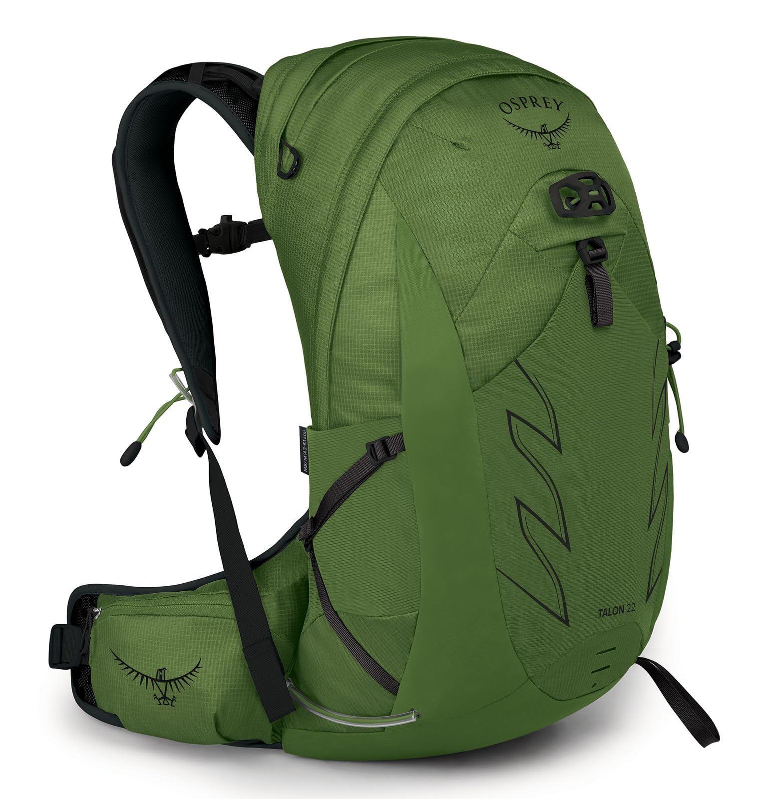 osprey-talon-22-herren-wanderrucksack-22-l-mit-h-ftgurt-black image 4