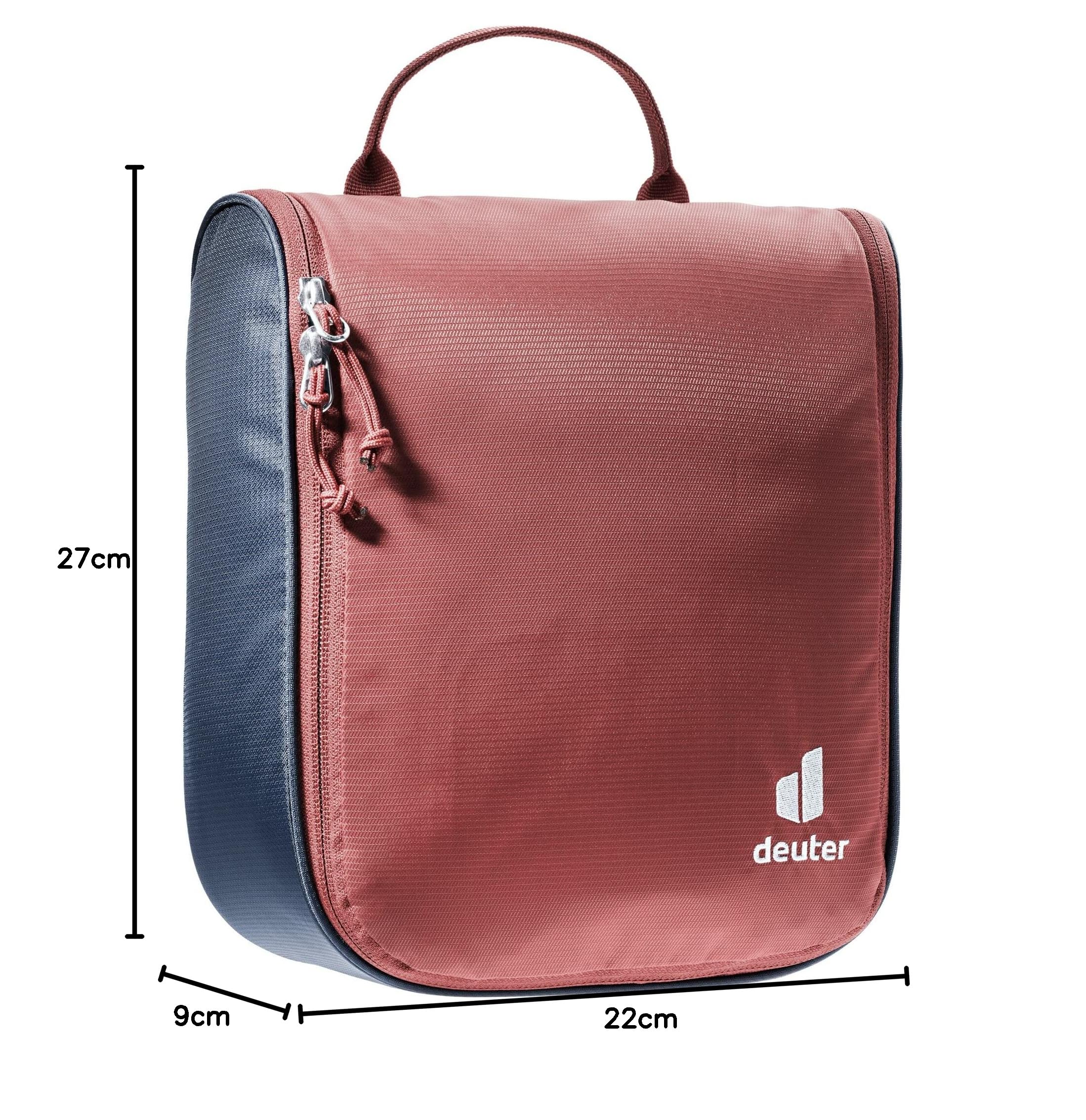 deuter-wash-center-ii-kulturbeutel-aubergine-fire-25-x-24-x-9-cm-3 image 2